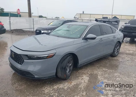 2023 Honda Accord Hybrid Ex-L from USA, damaged, VIN 1HGCY2F62PA000679